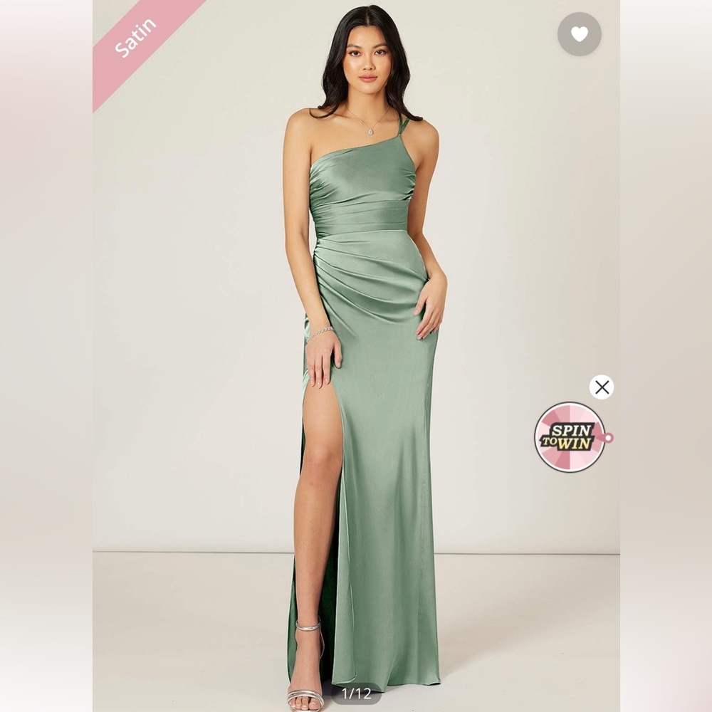 COPY - AZAZIE bridesmaid dress in color “Agave”